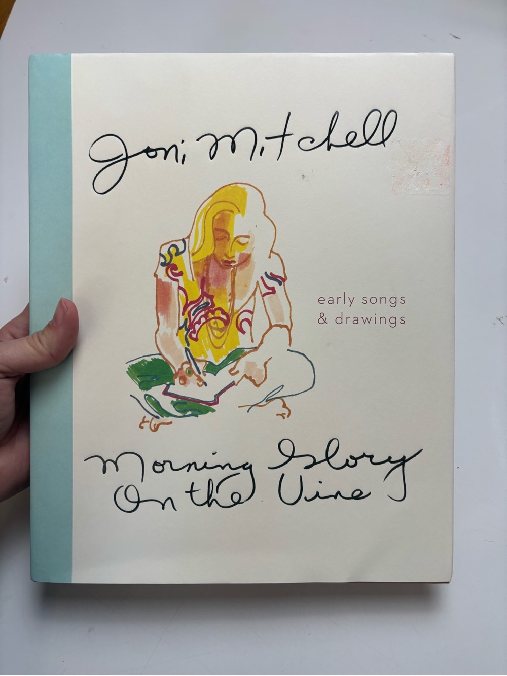 Morning Glory on the Vine - by Joni Mitchell Hardcover book‎